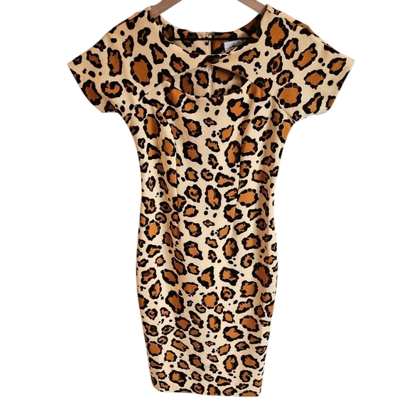 Disney Parks Dress Shop Disney's Animal Kingdom Leopard Print Dress NWT - Picture 1 of 11